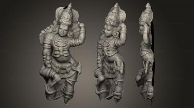 Indian sculptures Hindu Sculpture 3d model